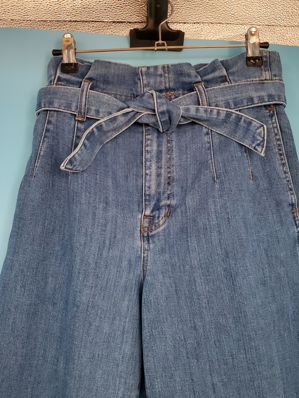 Madewell Jeans Size 27 High-Rise Wide Leg - Picture 2 of 7